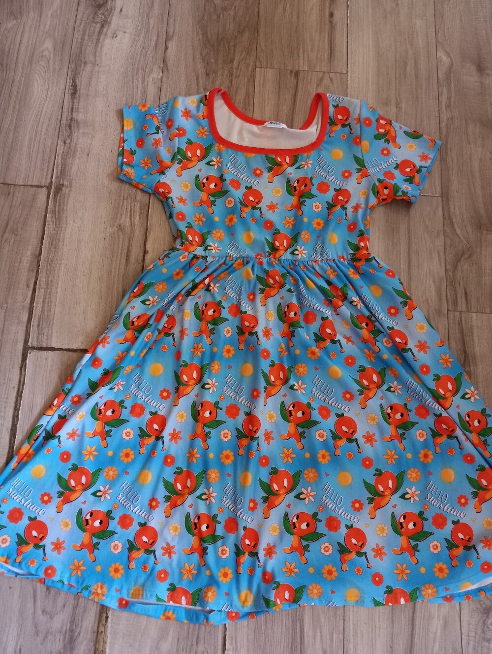 Epcot Orange Bird Ladies Dress L